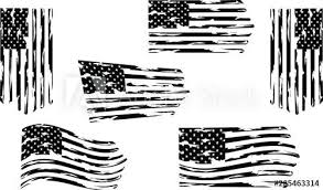 Vector Silhouette American Flag Black And White Pin By Julie Pitts Felkins On Cricut Projects Clip Art American Flag Eps