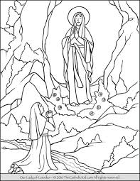 The contemplative benedictine monks of our lady of guadalupe monastery located in silver city, new mexico. The Catholic Kid Catholic Coloring Pages And Games For Children