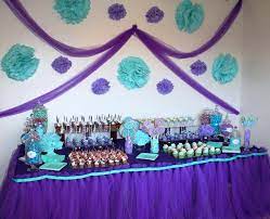 Purple And Teal Teal Baby Showers Baby Shower Purple Turquoise Baby Showers