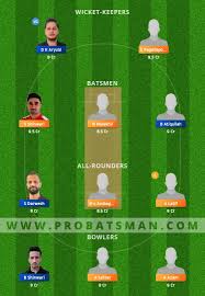 Maybe you would like to learn more about one of these? Fantasy Cricket Tips Probatsman