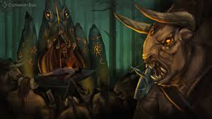 The Beastmen Ritual by Cameron Bye : r/ImaginaryWarhammer