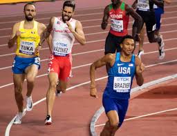 History races over the 'middle distances' took place in the ancient olympic games and were revived in the middle of the 19th century. 2019 World Athletics Championships Men S 800 Metres Wikipedia