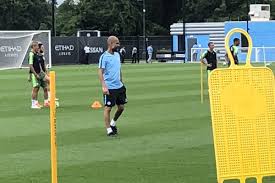 Manchester city 2015/16 training track top tracksuit football shirt s small nike. Observations From A Manchester City Training Session Bitter And Blue