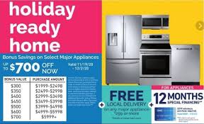Look for a kitchen appliance package with a microwave that installs over your stovetop and includes a light and an exhaust fan. Appliance Deals For Black Friday 2020 Cyber Monday Funtober