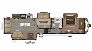 Ks Montana 2018 3950br Fp Rv Floor Plans Rv Campers For Sale Travel Trailer