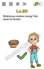 Dan sentuh cup nomor 4 (paling cepat penuh). Waktunya Makan Siang Yuk Buat Mi Instan Jawaban Brain Out