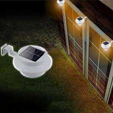 Solar Powered Led Fence Light Outdoor Garden Wall Lobby Pathway Lamp Sale Banggood Com Sold Out Arrival Notice Arrival Notice