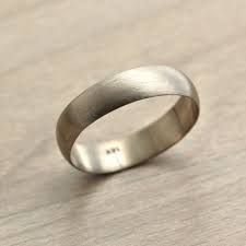 Men S White Gold Wedding Band 5mm Half Round Recycled 14k Etsy Mens Wedding Bands White Gold White Gold Rings Mens Wedding Rings