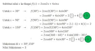 We did not find results for: Contoh Soal Nilai Maksimum Dan Minimum Turunan Trigonometri Contoh Soal Terbaru