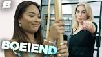 Video LENA VAN EX ON THE BEACH 12 UUR IN HANDBOEIEN ... - YouTube