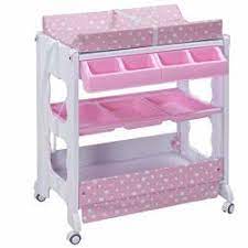 Badger basket diaper corner baby changing table. Deals On Apontus Infant Baby Bath Changing Table Diaper Station W Tube Pink Compare Prices Shop Online Pricecheck