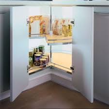 Systeme Pivotant Pour Vos Coins D Armoires De Cuisine Corner Storage Cabinet Lazy Susan Kitchen Renovation