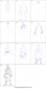 The online tutorials are easy to follow; How To Draw Step By Step Fortnite