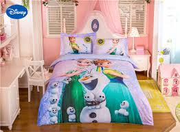 ديزني المجمدة إلسا و آنا شخصية الفراش ثلاثية الأبعاد طقم سرير مطبوعة للبنات ديكور غرفة نوم غطاء سرير قطن حاف الغطاء ملاءات 3d Print Bedding Set Bedding Set For Girlsbedding Set Aliexpress