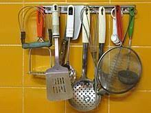 A kitchen utensil is a tool used in the kitchen for food preparation or to serve food. List Of Food Preparation Utensils Wikipedia