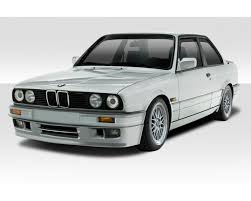 Car accessories for bmw e30 frp fiber glass rb style wide full body kit racing trim front splitter lip fender wing side skirt. 1988 1991 Bmw 3 Series E30 2dr Duraflex M Tech Body Kit 4 Piece