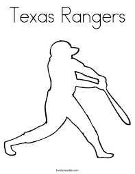 In case you don\'t find what you are looking for, use the top search bar to search again! Texas Rangers Coloring Page Twisty Noodle