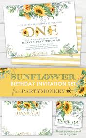 We did not find results for: Sunflower First Birthday Invitation Set For The Life Of The Party