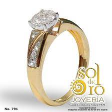 Anillo De Compromiso Oro 14k Rd 29 000 Jewelry Rings Engagement