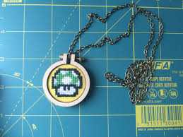 Free mushroom cross stitch patterns. Free Cross Stitch Pattern Mario 1 Up Mushroom