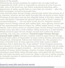 ¨ chicago style… n provides consistency n gives you credibility as a writer and researcher n provides guidelines for using jones outlines the causes of the painter's refusal to work for the king. Pin On Research Paper