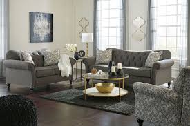 Ashley Praylor Slate Sofa Couch Loveseat On Sale At Wcc Furniture Mattress Serving Lafayette La Slate Sofa Quality Living Room Furniture Living Room Sets