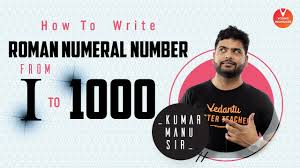 Roman numerals 1 to 1000 chart | 1 to 1000 roman numerals chart. How To Write Roman Numeral Number From 1 To 1000 Roman Numbers 1 To 1000 Roman Numerals 1 1000 Youtube