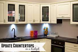 5 Ways To Update Countertops On A Budget Moneywise Moms