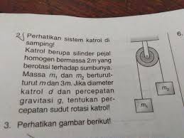 Check spelling or type a new query. Tentukan Percepatan Sudut Rotasi Katrol Brainly Co Id