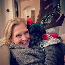 Holiday vibes from Peanut and @sbeilers! #family #holiday #vibes #goodvibes  #dog #christmasdog #shorkie #shorkielove