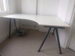 Galant corner desk from ikea company home inspirations. Ikea Galant White Corner Desk Furniture Tables Chairs On Carousell