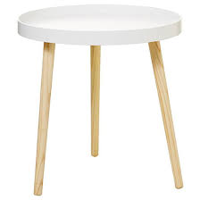 Round Side Tray Table White White Side Table Bedroom White Side Tables Tray Table
