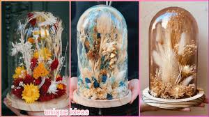 Apr 01, 2021 · to help ensure the seeds remain dry, you can also place silica gel or 2 tablespoons (29.5 ml.) of powdered milk wrapped in tissue in the bottom of the jar. Dried Floral Cloche Arrangements Bell Jar Home Decor Ideas Youtube