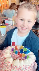 5 Today! Happy birthday to this shining light. Always laughing, smiling and  as happy as ever. , Stop growing so fast we love you Braithy xxx