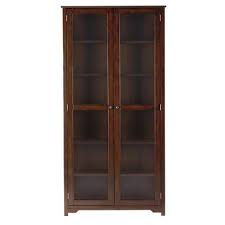 Glass Door Bookcases Home Office Furniture The Home Depot Wood bookcase with doors are divided into four categories. glass door bookcases home office