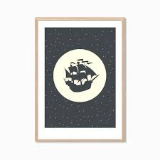 Captain Hook Poster Modern Disney Illustration Retro Art Wall Decor Print A4 8 X 11 On Etsy 14 91 Xander S Future Room Pinterest Peter Pan Capitaine
