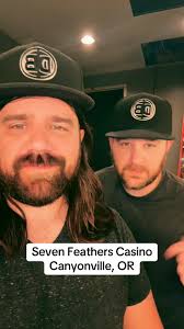 Soundcheck ✅ ready to go here at Seven Feathers Casino Resort for the next  four nights! Come see us if you’re in or near Oregon! #duggerband #tour  #truecolors #band