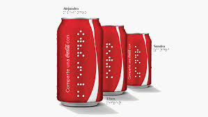 Share a coke with people you care about and you share the happiest thank you. Coca Cola Shares The Happiness In Braille Brandingmag