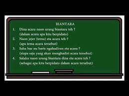 Materi rangkuman bahasa sunda kelas xi. Materi Bahasa Sunda Biantara Smp Kelas Ix Youtube
