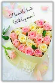 Woman Happy Birthday Flowers And Balloons Pin By Sue Dye On Birthdays Birthday Flowers Beautiful Flowers Happy Birthday