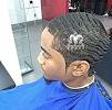 Waves Haircut With Heart Design
