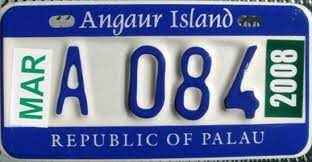 Angaur Motorcycle License Plate License Plate Motorcycle License Car Plates