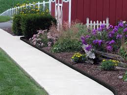 Black Flexible Poly Landscape Edging 6 Pk 15 Of Edging Landscape Edging Artificial Grass Backyard Landscape Design