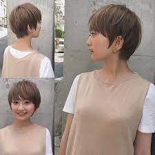 ショートボブヘアカタログ 紺野 善仙さんはinstagramを利用しています 耳が見えるショート 前髪は奥から広く 丸さがかわいい 紺野ショート 本日のショートヘア ヘアカタログ ショート ショートヘア ショートカット ショートボブ マッシュ マッシュショート 髪型