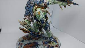 Skaarac is a creature fuelled by bloodshed, his wounds closing as the blood of his foes washes over him. Skaarac The Bloodborn Warhammer