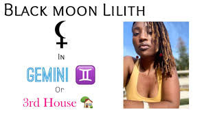 Lilith in sagittarius/ 9th house lilith in sagittarius is the epitome of independence. Black Moon Lilith In Gemini Or 3rd House Astrology Astrology Lilith Gemini Youtube