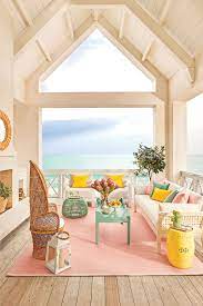 3 Ways To Decorate Your Porch For Spring Beach House Decor Beach House Interior Dream Beach Houses