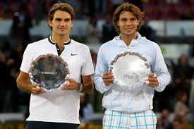 > rafael nadal #2️⃣ > roger federer #3️⃣ > current tournament: Throwbacktimes Madrid Rafael Nadal Edges Roger Federer To Write History
