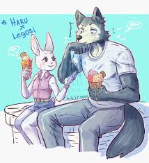 It's a bad habit, especially with herbivores. Legosi X Haru Beastars By L Eli Fur Affinity Dot Net