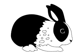 Size of this png preview of this svg file: Dutch Rabbit Svg Cut File By Creative Fabrica Crafts Creative Fabrica